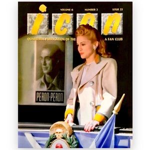 MADONNA ~ ICON FAN CLUB Official Quarterly Magazine USA 1996 RARE VINTAGE 27Yrs!